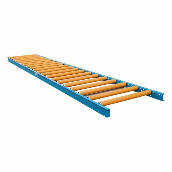 Ultimation Roller Conveyor with Covers, 24inW x 10L, 1.5in Dia. Rollers URS14G-24-6-10U